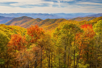 fall smoky mountains