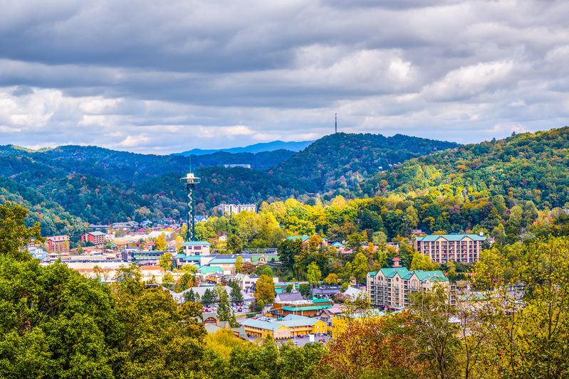 Gatlinburg in early fall